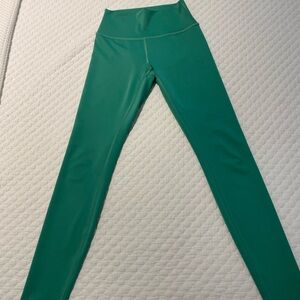 ALO Yoga Emerald Green High-Waist Leggings